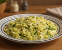 Chou vert à la crème