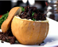 Pommes rôties au boudin noir