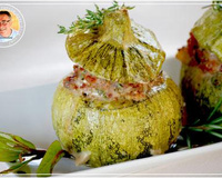 Courges farcies à l'ancienne