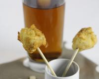 Un recette pour les apéritif à base de Roquefort Papillon, une coque croquante qui révèle un coeur coulant au Roquefort.
