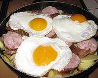 Recette facile à faire, plat unique, accessible à tous et peut être servie avec une salade verte.