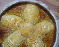 La tarte amandine aux poires