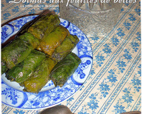 Dolmas aux feuilles de bettes