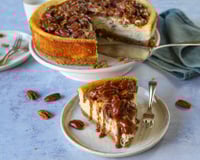 Cheesecake aux noix de pécan