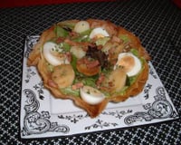 Salade aux lards ardennaise