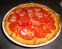 Tarte légère (sans oeuf) et fraîche à manger froide l'été...
