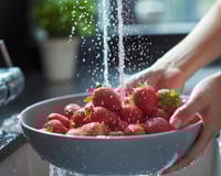 Faut-il vraiment laver un fruit ou un légume qu'on n’épluche pas ? Vous pourriez être étonné de la réponse !