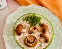 Champignons et thon à la crème