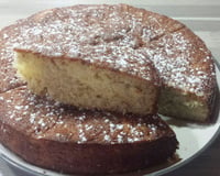 Délicieux gâteau à la banane