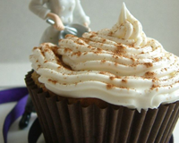 Une recette de gâteau que j'adore transformé en cupcake. Je ne suis fan des fruits secs mais vous pouvez mettre 125g de raisins secs dans cette recette si vous les aimez....