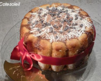 Charlotte au praliné