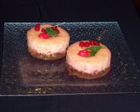 Cheesecake aux framboises et speculoos