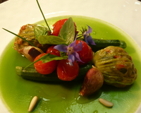 Une recette dans le respect des produits mûres à points, riche en couleurs et en goûts. Cette recette remporte la 3ème place du concours Mince alors.