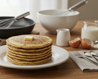 Pancakes faciles sans verre doseur