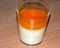 Panna cotta à la crème fleurette