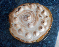 Tarte au citron meringuée et son lemon curd à la crème