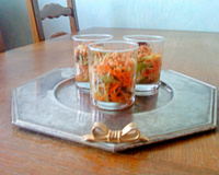 Verrine printanière