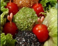 Rice balls aux trois sésames