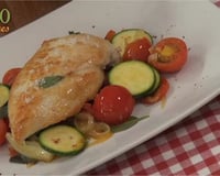 Escalope de poulet à la méditerranéenne