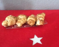 Croissants chorizo comté