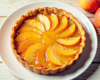 Tarte aux pêches