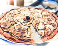 Un soir pressée et surtout en retard pour préparer mon repas, je n'avais pas d'idées et puis j'ai vu une pâte feuilletée à dérouler…