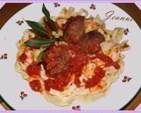 Boulettes de bœuf à la tomate