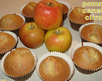 Moelleux pomme cannelle citron