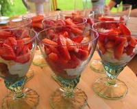 Trifle Fraises Mascarpone