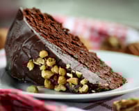 Moelleux au chocolat et aux noisettes