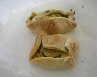 Feuilleté à la courgette et à la carotte