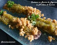 Des couteaux revisités à ma façon avec une pointe de croquant toute simple mais néanmoins bien intéressante.