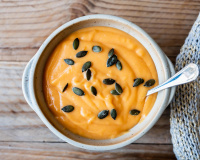On mange quoi ce mardi 14 octobre ? Un velouté de butternut bien onctueux pour l’automne