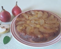 Moelleux aux poires façon tatin
