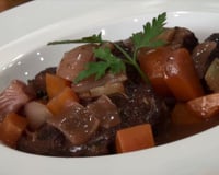 Joue de boeuf à la vigneronne