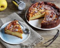 Gâteau invisible aux pommes du Limousin AOP