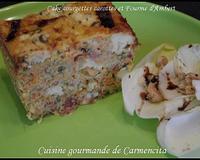 Un délicieux cake salé aux légumes et au fromage, mais pas n'importe lequel.