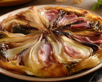 Tatin d'endives au jambon
