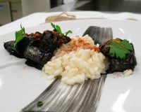 Calamar à l'encre comme au Pays Basque