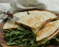 Pizza quesadillas