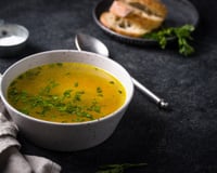Potage de carottes et céleri rave