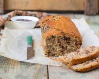 Cake à la banane et aux pépites de chocolat