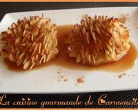 Des pommes fondantes avec un petit côté croustillant,un dessert qui plaît aux enfants.