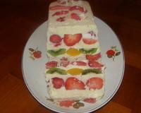 Ne pas hésiter à presser la terrine.
Recette à préparer la veille pour que la terrine de fruits repose bien au réfrigérateur.