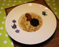 Le célerisotto aux cèpes et girolles