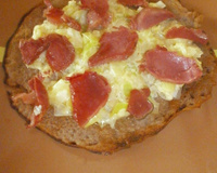 Galette bretonne fondue de poireaux aux émincés de gesiers