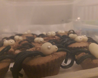 Muffins araignée