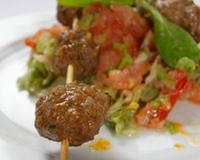 Brochettes Kefta à la menthe