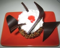 Meringues en ganache