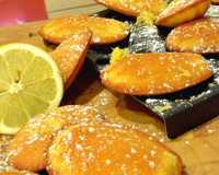 Madeleines au citron
